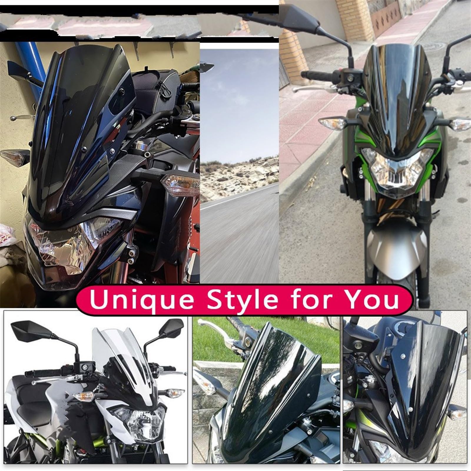 ✨残り１点✨フロントガラスフェアリング カワサキ Z900 Z Amazon.co.jp: オートバイ部品フロントガラスウインドディフレクター